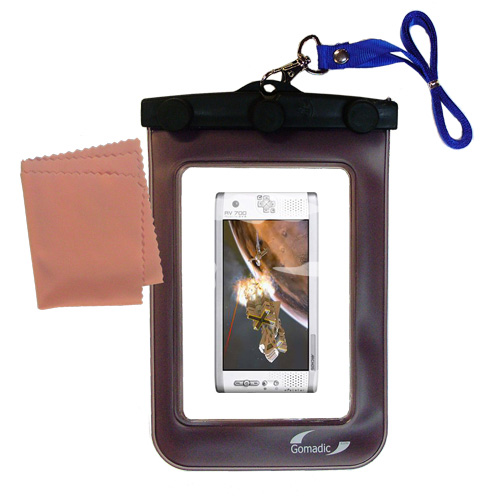 Waterproof Case compatible with the Archos AV700 to use underwater