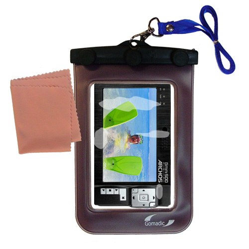 Waterproof Case compatible with the Archos Gmini 500 to use underwater