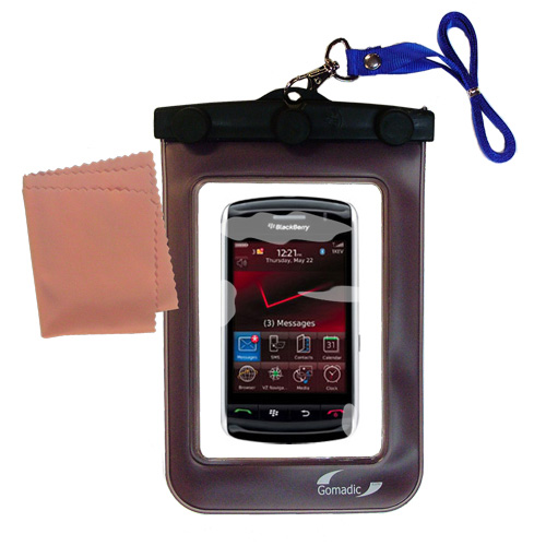 Waterproof Case compatible with the Blackberry 9500 to use underwater