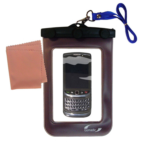 Waterproof Case compatible with the Blackberry 9930 to use underwater