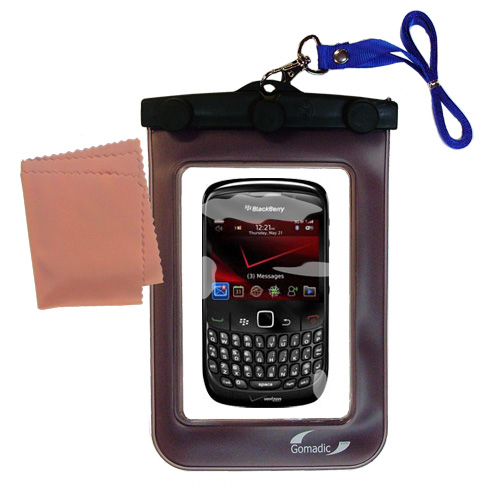 Waterproof Case compatible with the Blackberry Bold 9650 to use underwater
