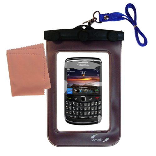 Waterproof Case compatible with the Blackberry Bold 9780 to use underwater