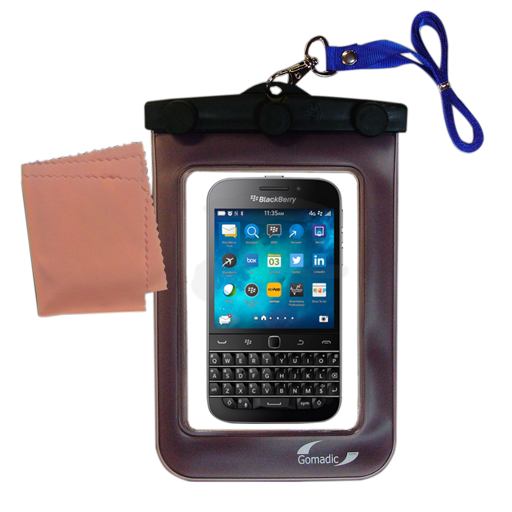 Waterproof Case compatible with the Blackberry Classic to use underwater