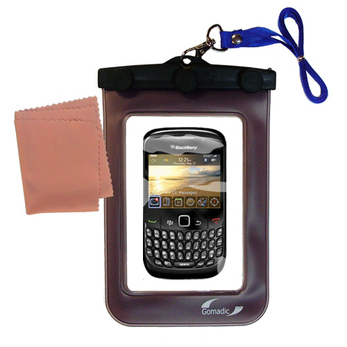 Waterproof Case compatible with the Blackberry Curve 8520 to use underwater