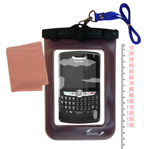 Waterproof Case compatible with the Blackberry Monza to use underwater