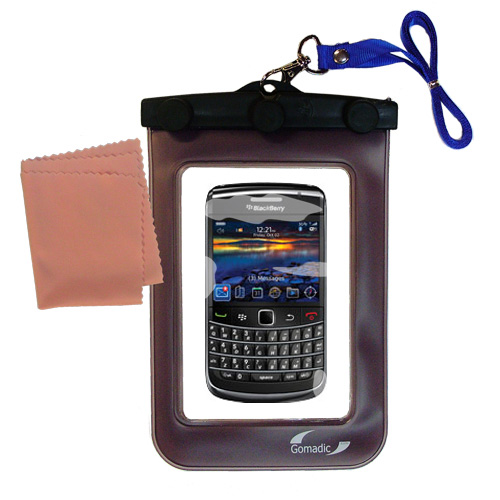 Waterproof Case compatible with the Blackberry Onyx 9700 to use underwater