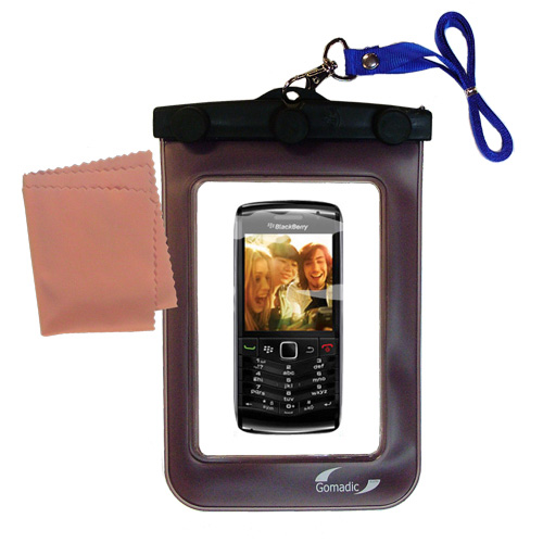 Waterproof Case compatible with the Blackberry Pearl 9105 to use underwater