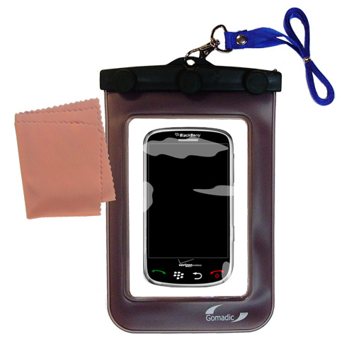 Waterproof Case compatible with the Blackberry Thunder to use underwater