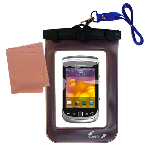 Waterproof Case compatible with the Blackberry Torch 9810 to use underwater