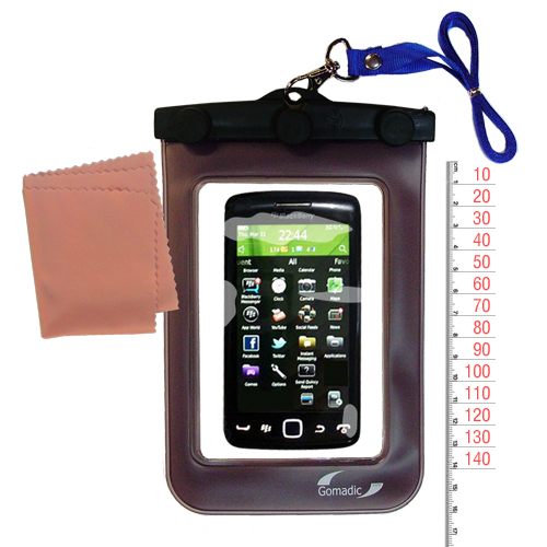 Waterproof Case compatible with the Blackberry Touch 9860 to use underwater