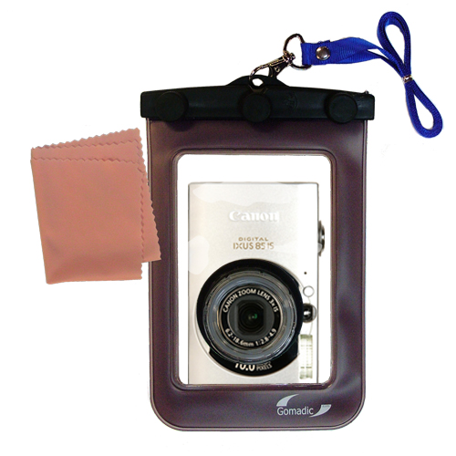 Waterproof Camera Case compatible with the Canon Digital IXUS 85 IS