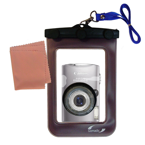 Waterproof Camera Case compatible with the Canon Digital IXUS 850 IS
