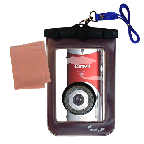 Waterproof Camera Case compatible with the Canon Digital IXUS i zoom