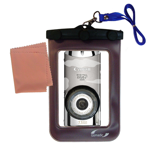Waterproof Camera Case compatible with the Canon Digital IXUS i7