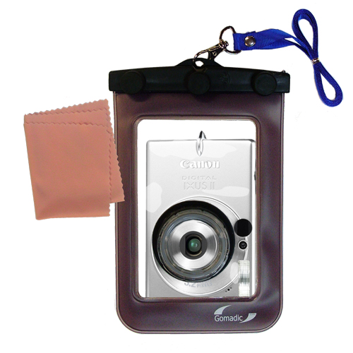 Waterproof Camera Case compatible with the Canon Digital IXUS iis
