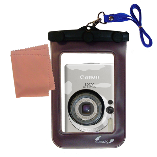 Waterproof Camera Case compatible with the Canon IXY Digital 70