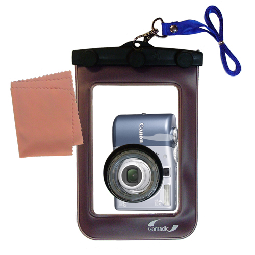 Waterproof Camera Case compatible with the Canon PowerShot A1000 IS
