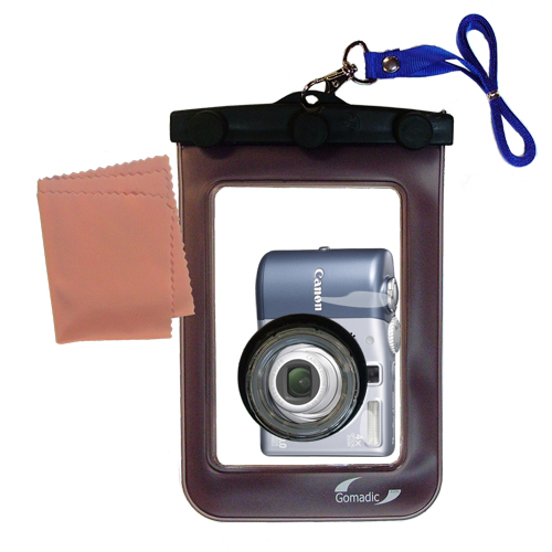 Waterproof Camera Case compatible with the Canon Powershot A1000