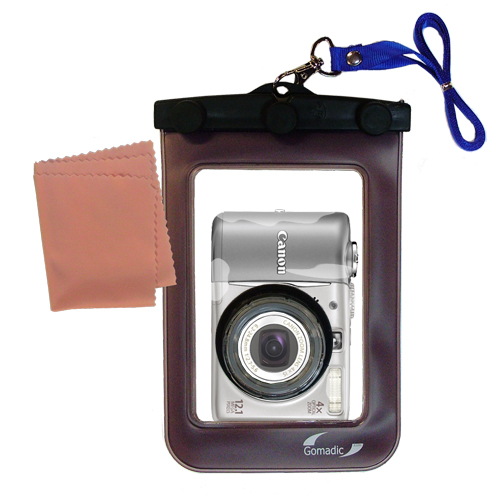 Waterproof Camera Case compatible with the Canon Powershot A1100