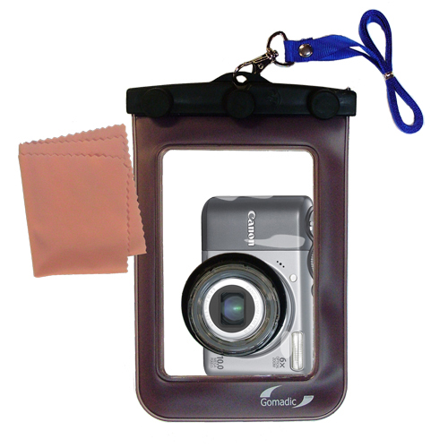 Waterproof Camera Case compatible with the Canon PowerShot A2000 IS