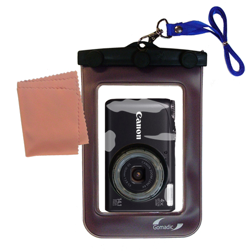 Waterproof Camera Case compatible with the Canon Powershot A2200