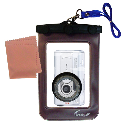 Waterproof Camera Case compatible with the Canon PowerShot A300