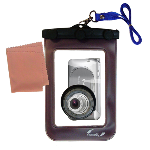 Waterproof Camera Case compatible with the Canon PowerShot A430