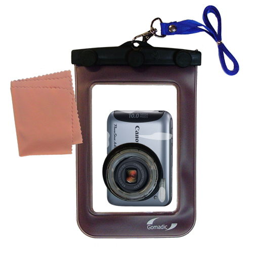 Waterproof Camera Case compatible with the Canon PowerShot A490