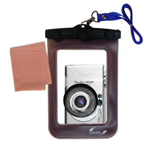 Waterproof Camera Case compatible with the Canon Powershot S300