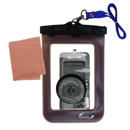 Waterproof Camera Case compatible with the Canon Powershot S70