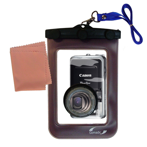 Waterproof Camera Case compatible with the Canon Powershot S80