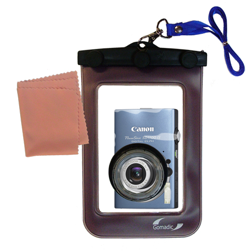 Waterproof Camera Case compatible with the Canon Powershot SD1100 IS