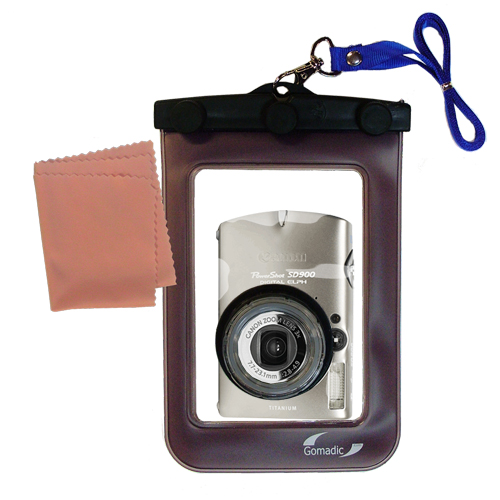 Waterproof Camera Case compatible with the Canon Powershot SD900