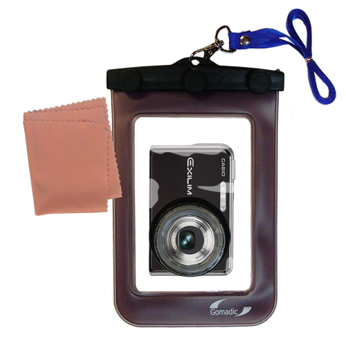 Waterproof Camera Case compatible with the Casio Exilim Card EX-S880