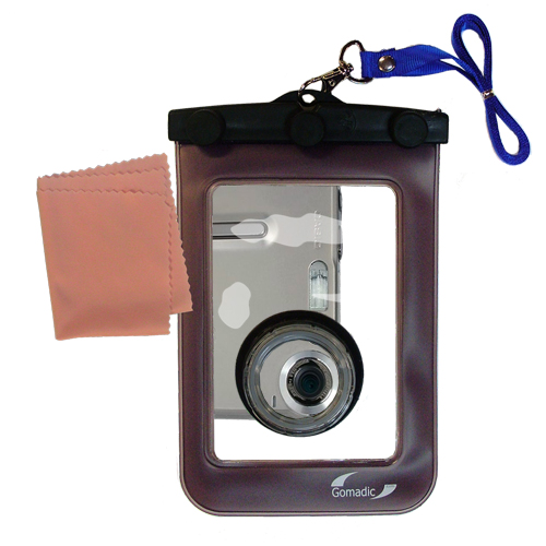Waterproof Camera Case compatible with the Casio Exilim EX-S20