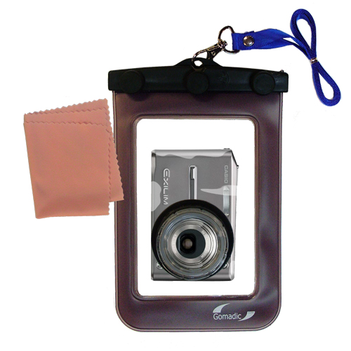 Waterproof Camera Case compatible with the Casio Exilim EX-S500