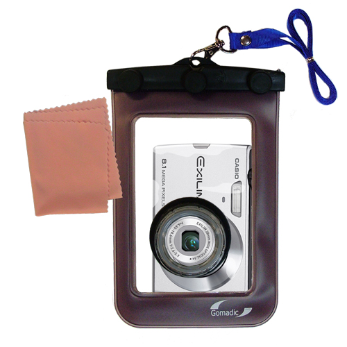 Waterproof Camera Case compatible with the Casio Exilim EX-Z150