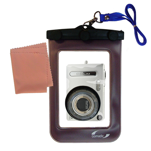 Waterproof Camera Case compatible with the Casio Exilim EX-Z4