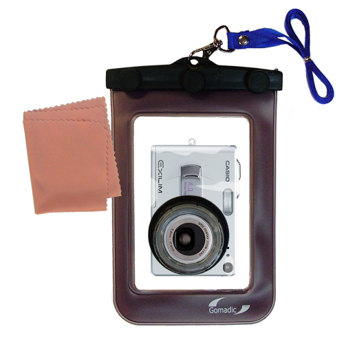 Waterproof Camera Case compatible with the Casio Exilim EX-Z40