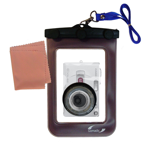Waterproof Camera Case compatible with the Casio Exilim EX-Z50