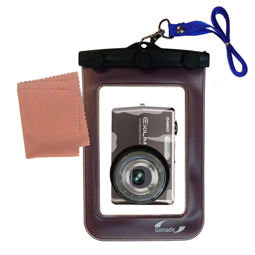 Waterproof Camera Case compatible with the Casio Exilim EX-Z700