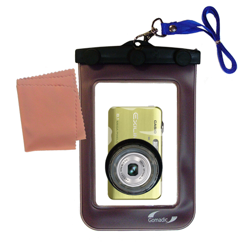 Waterproof Camera Case compatible with the Casio Exilim EX-Z80
