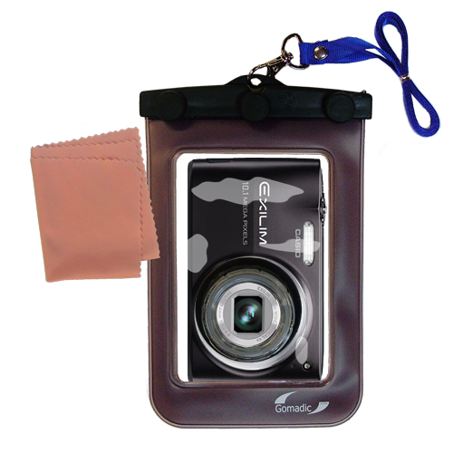 Waterproof Camera Case compatible with the Casio Exilim Zoom EX-Z300