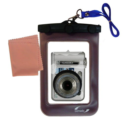 Waterproof Camera Case compatible with the Casio QV-R40