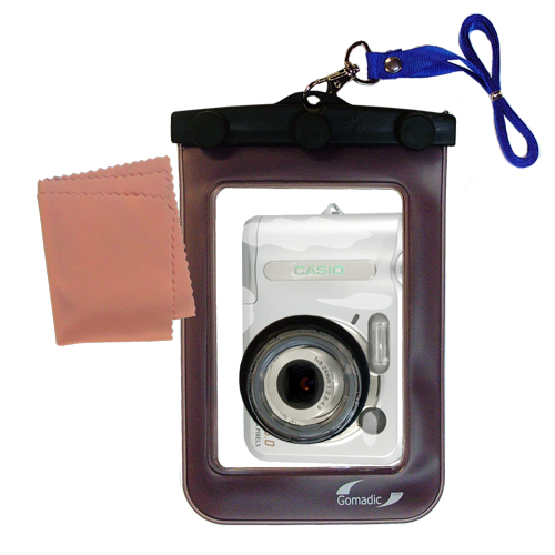 Waterproof Camera Case compatible with the Casio QV-R62