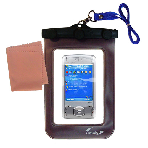 Waterproof Case compatible with the Cingular 8100 pocket PC to use underwater