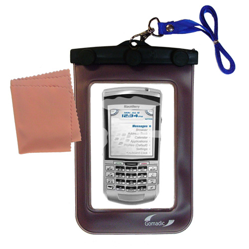 Waterproof Case compatible with the Cingular Blackberry 7100g to use underwater