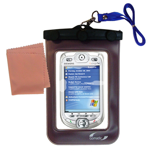 Waterproof Case compatible with the Cingular SX66 Pocket PC Phone to use underwater