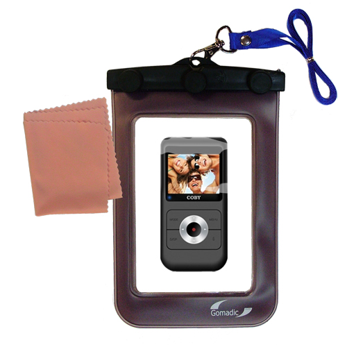 Waterproof Case compatible with the Coby CAM4000 SNAPP Camcorder to use underwater