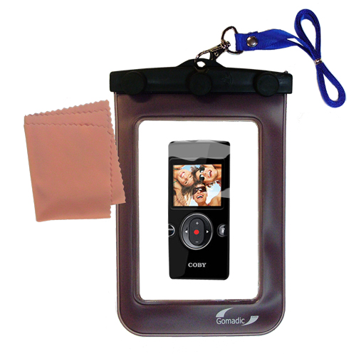 Waterproof Case compatible with the Coby CAM5002 SNAPP Camcorder to use underwater
